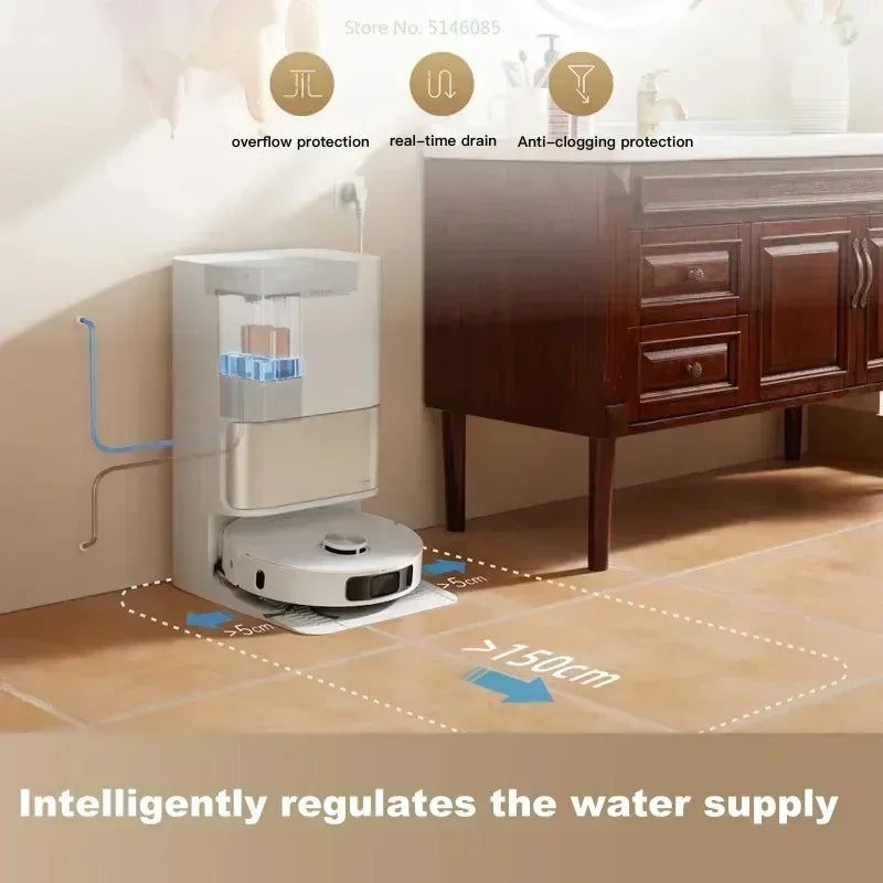 Original DREAME All Robots in Water Module X50PRO S50PRO Series Sweeping Machine, Vacuum Cleaner Automatic Plumbing Module