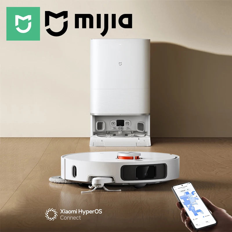 MIJIA M40 Robot Vacuum Cleaner,High-Precision Obstacle Avoidance,12Kpa Suction,Intelligent Mop Lift,LDS laser navigation