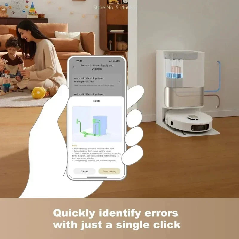 Original DREAME All Robots in Water Module X50PRO S50PRO Series Sweeping Machine, Vacuum Cleaner Automatic Plumbing Module