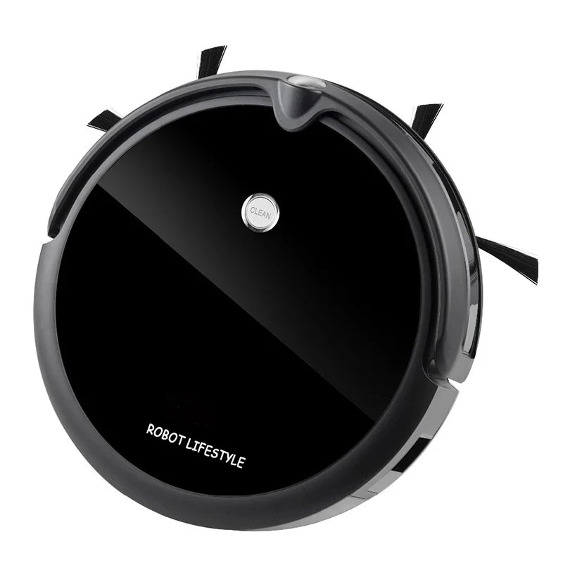 Robot Vacuum Cleaner HD Camera Video Call, Wet Dry Mopping, Auto Self Charge, Spot Cleaning, Edge Cleaning, 2600mAh Lithium